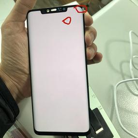 华为手机屏幕出现黄条