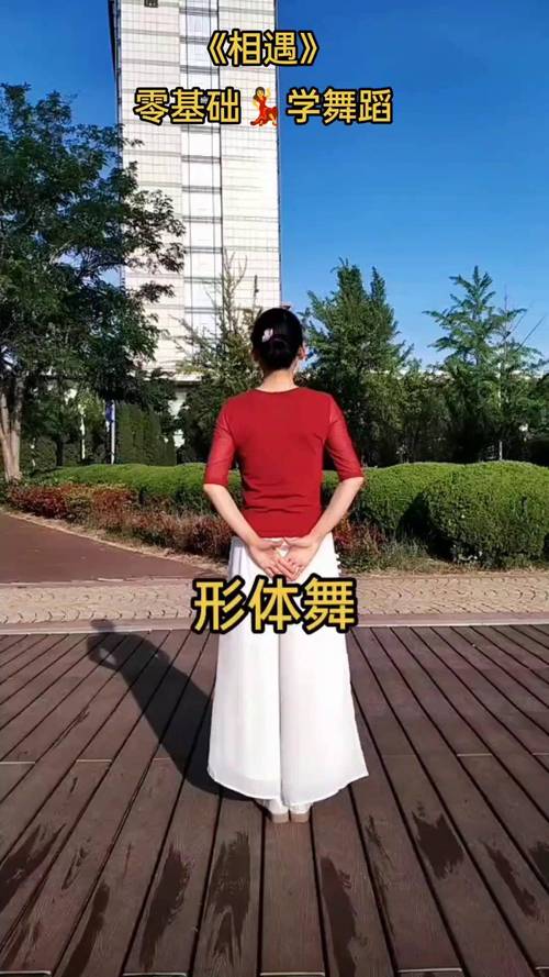 相遇那么美形体舞蹈