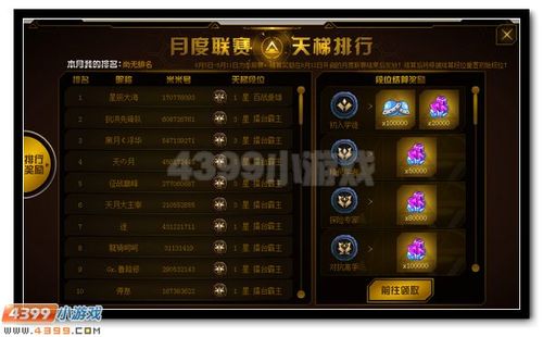 赛尔号巅峰段位结算