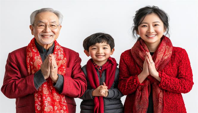 拜年拜年图标