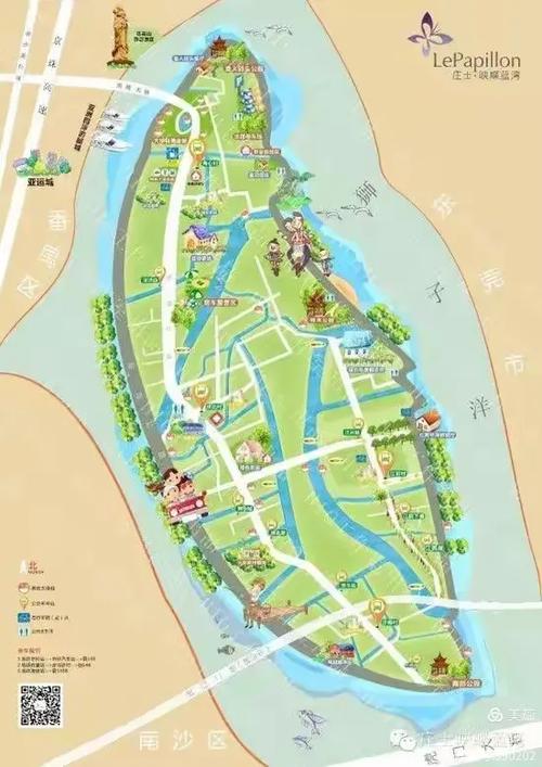 海鸥岛地图