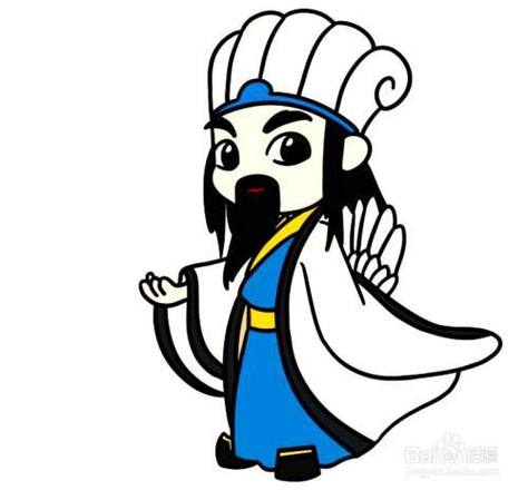 30秒画一个最帅诸葛亮