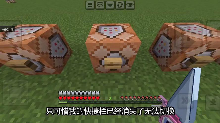我的世界快捷栏隐藏了怎么办游戏截图