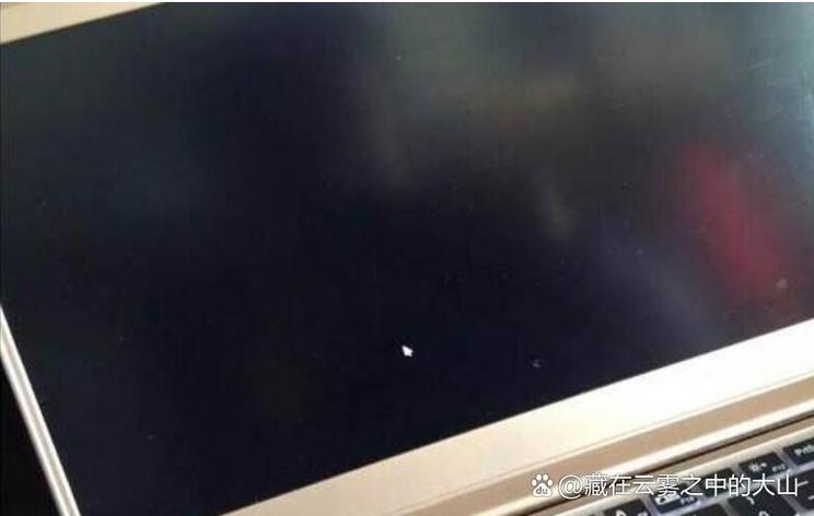 黑屏鼠标能动怎么回事