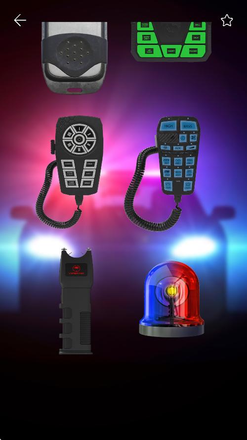 公安警报器警笛声模拟器