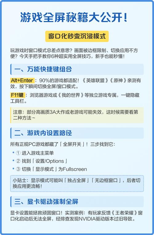 电脑游戏界面怎么调成全屏