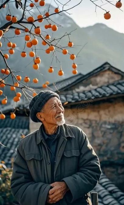 柿子上面站了13个人的谐音梗