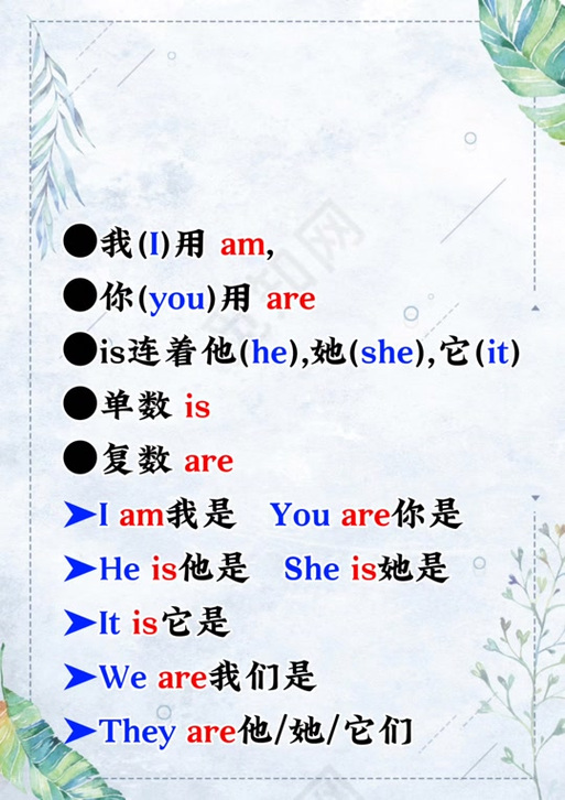 are后面一定是复数吗