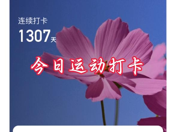 早起打卡和运动打卡
