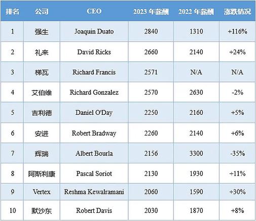 ceo的薪酬待遇