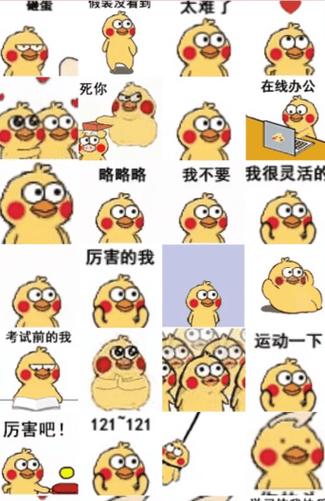 小鸡表情包搞笑合集