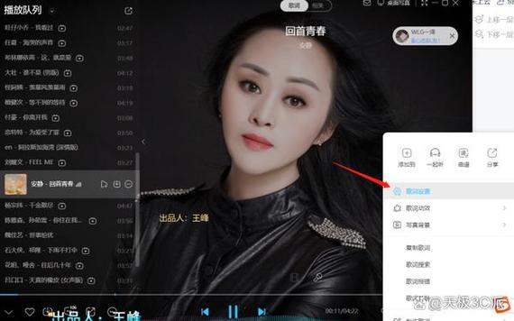 酷狗音乐歌词全是黑色颜色