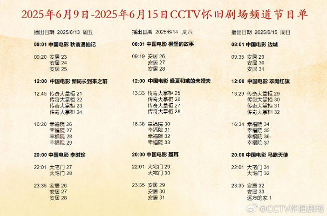 cctv15节目表今天游戏截图
