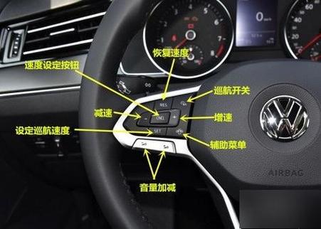 迈腾330豪华方向盘按键功能缩略图
