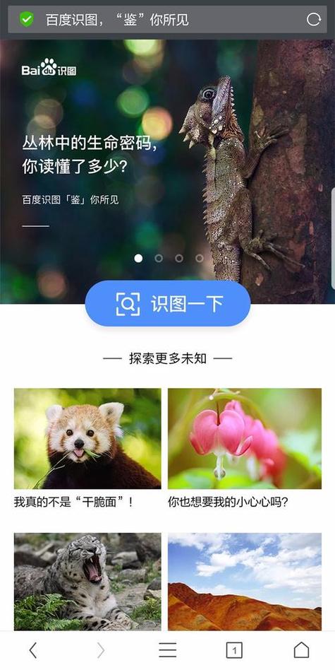 百度识图在线使用
