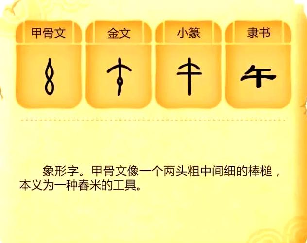 甲骨文汉字演变过程
