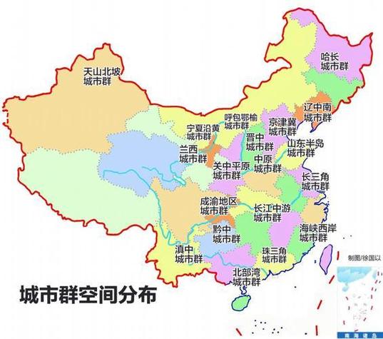 中国未来人口集中到哪里