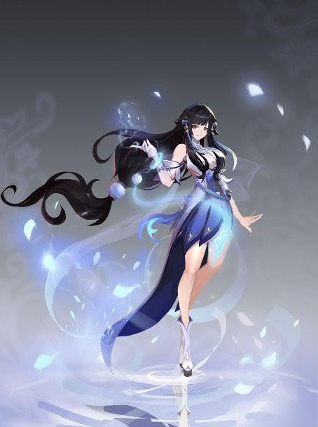 王者荣耀西施立绘