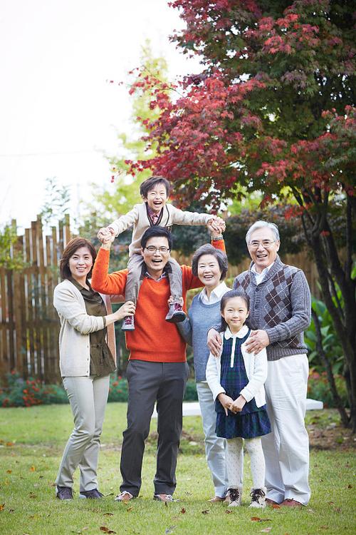 羡慕幸福家庭图片