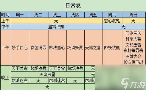梦幻西游比武活动时间