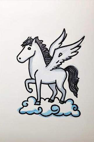 8岁～12岁美术画马