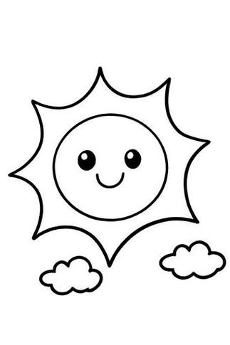 太阳的绘画范例