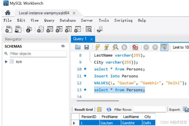 MySQL Workbench缩略图