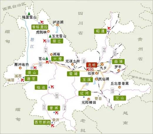 大理丽江五日游最佳路线