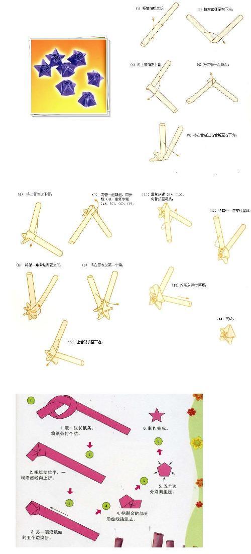 如何叠星星