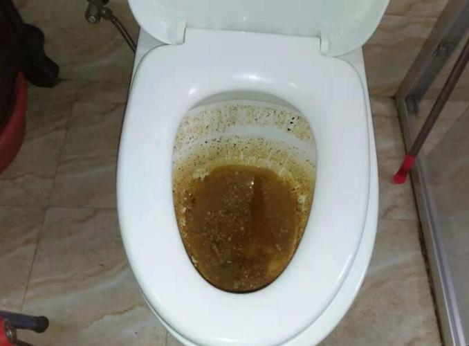 马桶完全堵住了水还满了
