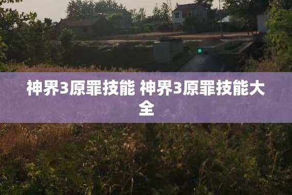 神界3原罪加强版召唤技能