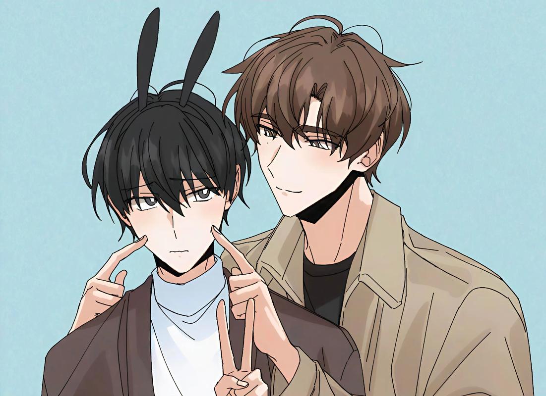 很甜的双男主漫画图标