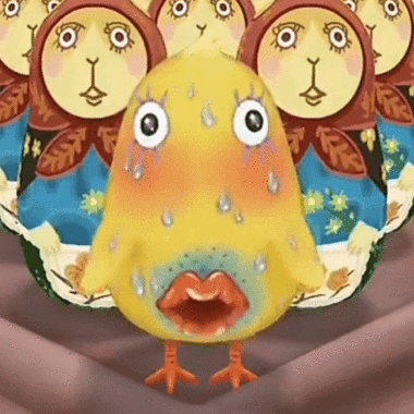 小黄鸡表情包图片gif