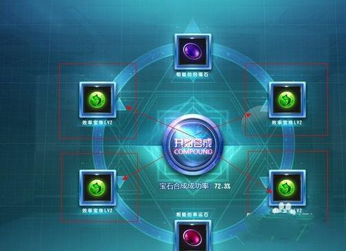 qq飞车合宝石技巧