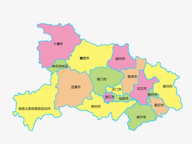湖北省高清版大图
