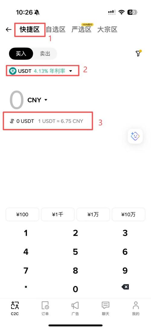 1个USDT=多少人民币