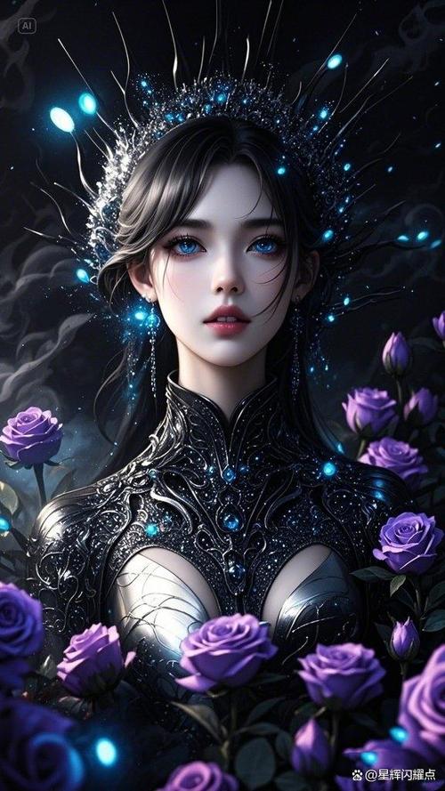 暗黑女精灵cg图片