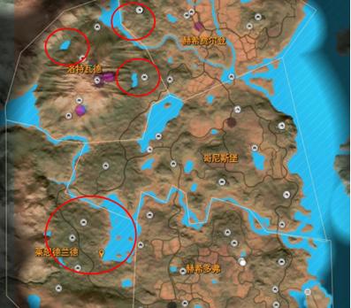 荒野召唤地图全图详解