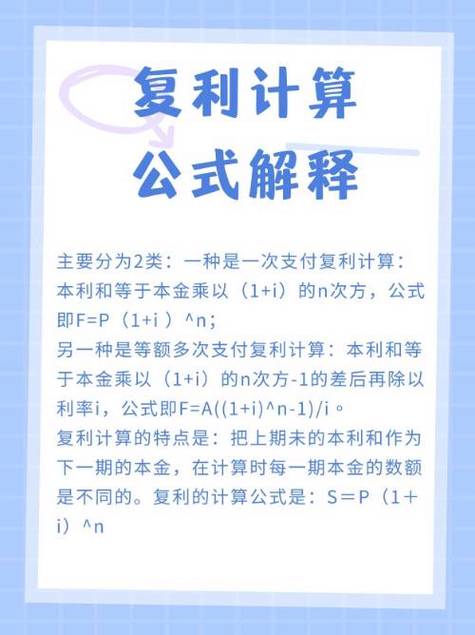 复利计算公式器