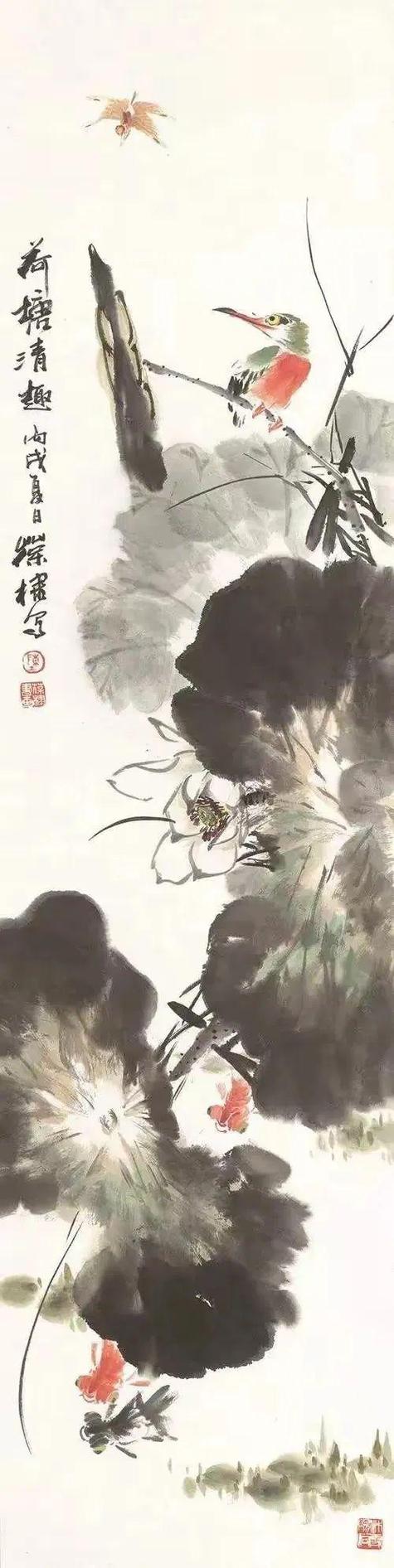 禅意写意荷花200幅