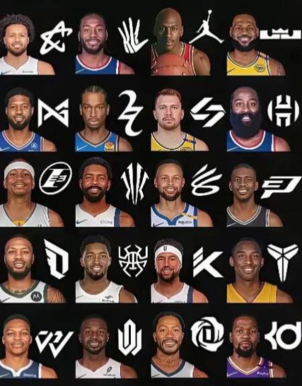 nba球星logo大全截图