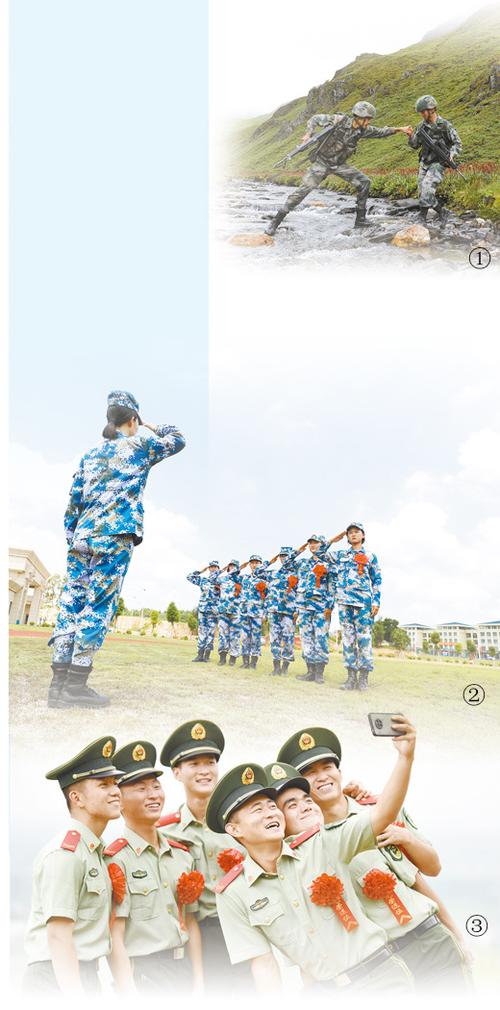 军旅成长足迹