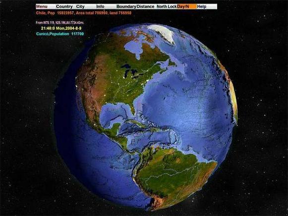 世界3d地图