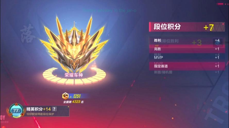 qq飞车排位常见图