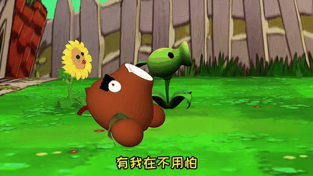 椰子加农炮打僵尸视频