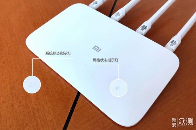 小米路由器的产品运行状态指示灯