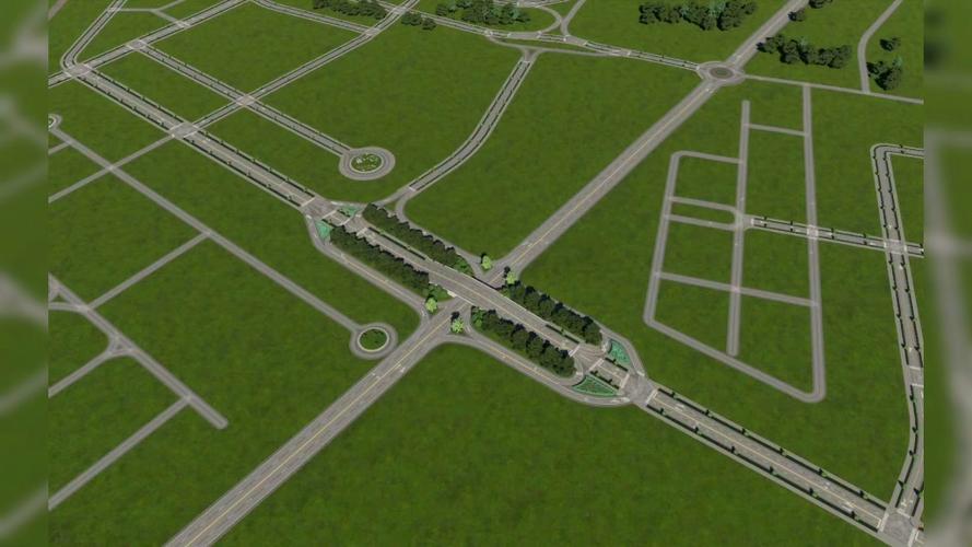 都市天际线双层道路
