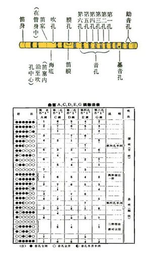 吹笛子必背口诀