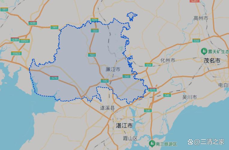 廉江的镇区