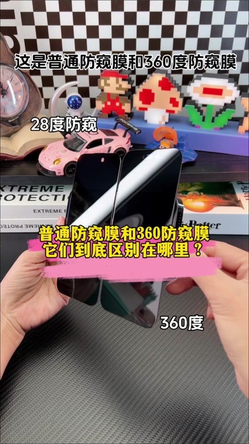25度45度360度防窥膜区别